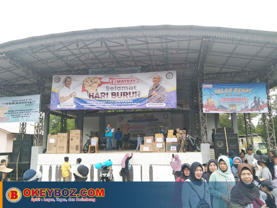 Spsi Babel Adakan Peringatan May Day Di Kabupaten Belitung Timur