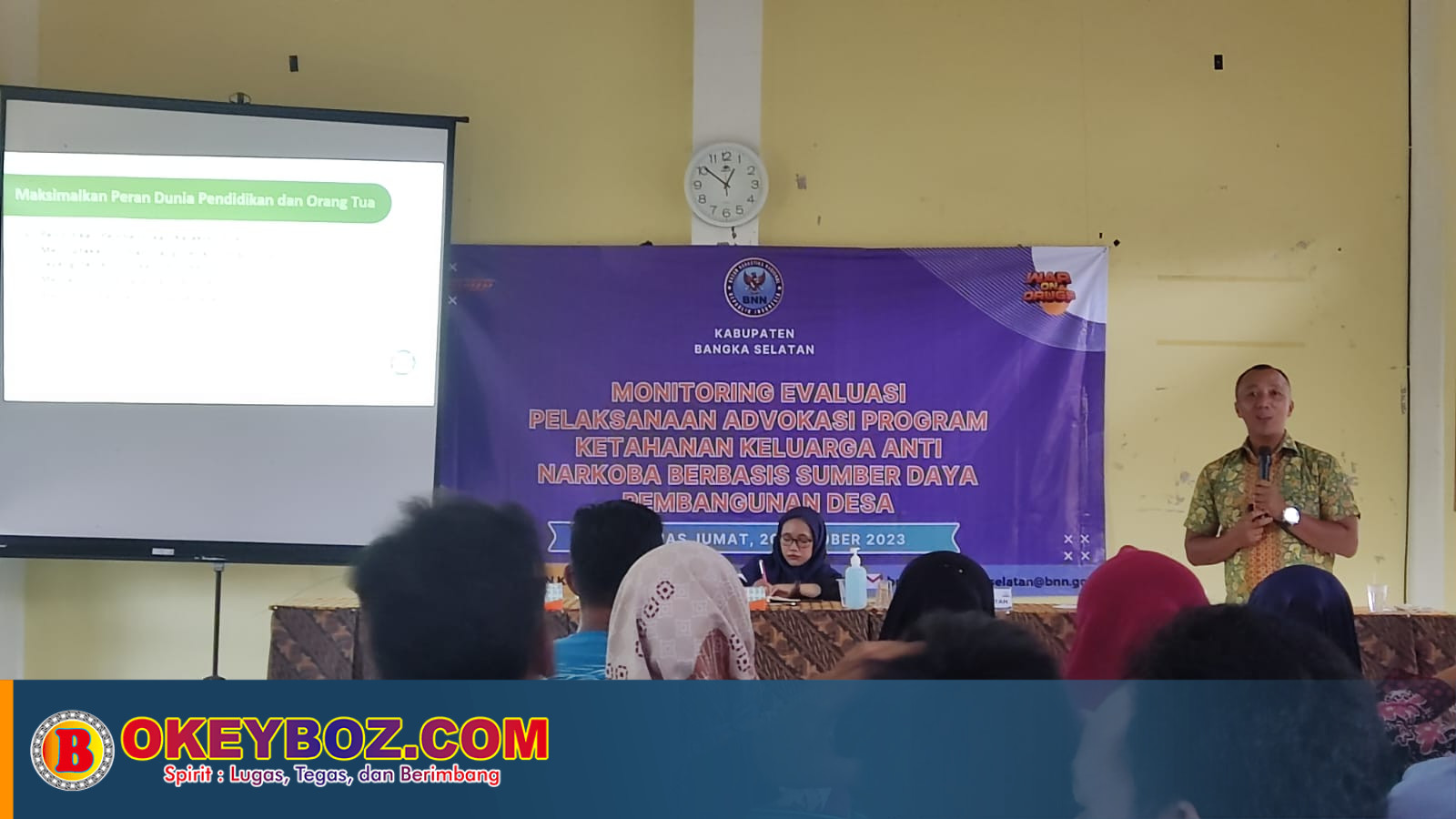 Pemkab Basel Bersama BNN Gelar Monitoring Evaluasi Pelaksanaan Advokasi ...